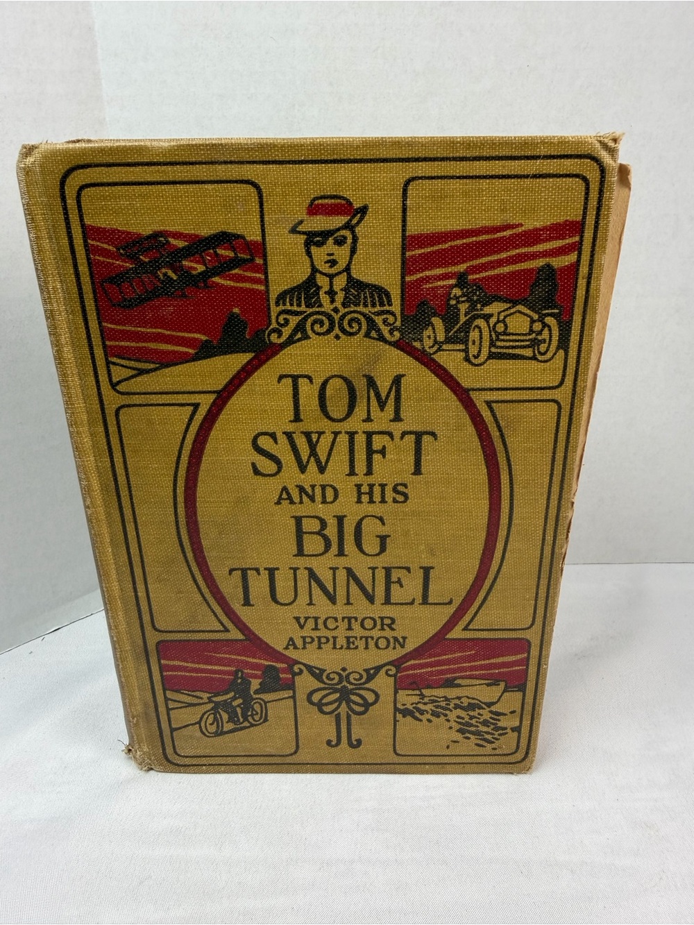 Tom Swift and his Big Tunnel by Victor Appleton, @1916, HC. No Dust Cover. marks